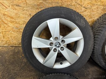KOMPLETNÍ SADA ALU KOL 5J0601025AB 6Jx15H2 ET43 5X100 185/60 - 8