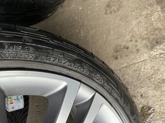 Original alu sada MB CLS W257 R19 + letní pneu - 8