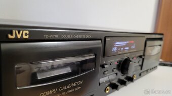 JVC TD-W718 dvojity tape deck - 8