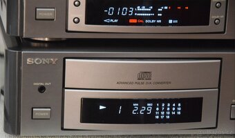 CD přehrávač SONY z řady SCALA, top midi CD, čte CDR - 8