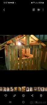 Dětský domeček z palet - 8