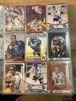 Hokejové karty autogramy - 8