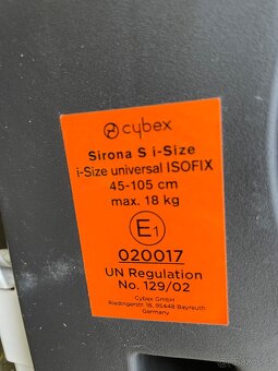 Cybex Sirona S I-Size (jízda v protisměru) - 8