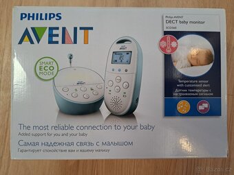 Dětská chůvička Philips AVENT Baby DECT monitor SCD560 - 8