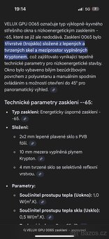 Střešní okno VELUX 78x118, trojsklo, vč. rolety - 8