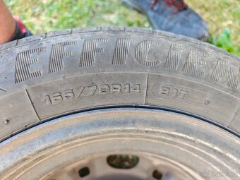 Letní kola Škoda Fabia II – 165/70 R14 5×100 - 8