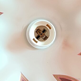 Prodám levně lustr. Plast béžovo/hnědý. - 8