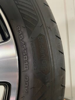 Original letní alu Nissan Qashqai r18 + 215/55/18 95% - 8