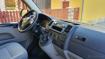 VW TRANSPORTER T5 2.0TDI 9MÍST MODEL 2011. PĚKNÝ - 8