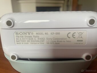 Sony rádio ICF-S80 vhodné do sprchy - 8