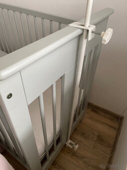 Dětská postýlka DREWEX s matraci - 8