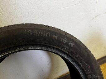 Letní pneu Continental 185/50 R16 – velmi dobrý stav - 8