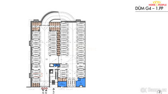 Byt 2+kk 45,1 m² v projektu Malý Háj, dům G4 - 8