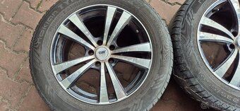 Alu kola RSW 5x112 7,5x17 ET35 235/55r17 letní Nokian - 8
