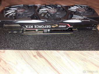 Prodám MSI GeForce RTX 2080 SUPER GAMING X TRIO - 8