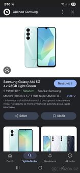 Prodám novy tel dostal od T mobile mám 2 . - 8