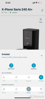 Roboticky vysavac Rowenta X-Plorer S240+ AI 8000 PA - 8
