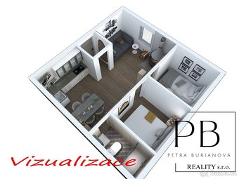 Prodej chaty 64 m² s úchvatnou terasou s klidem, Jouřov - Ně - 8