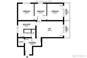 Prodej bytu 3+1+jídelna Litoměřice - 8