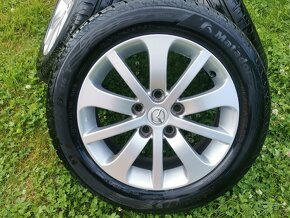 Mazda 5 letní alu komplet 5 x 114,3 (Matador 205/55/16) nové - 8