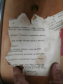 Židle 3 kusy kovová čalouněná RETRO celek za 500 kč - 8