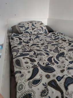 Palanda, vyvýšená postel patro 90x200 Ikea - 8