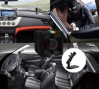 Mini kamera SQ11 s detekcí pohybu a nočním viděním - 8