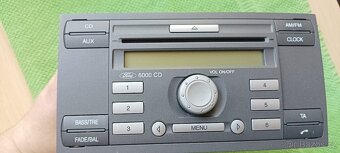 Originál autorádio Ford 6000 CD - 8