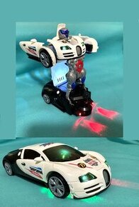 Auto robot transformer 2v1 na baterie - 8