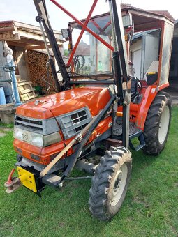 Malotraktor kubota GL 25 Grandel s čelním nakladačem - 8