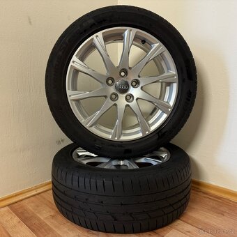 AUDI A4 B9 5x112 R17 ET38+LETNÍ 225/50R17 6/2mm - 8