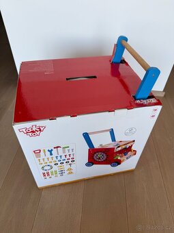 Tooky Toy - Tool Bus Chodítko a pracovní stůl - 8