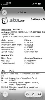 Tablet iPad 11’ 128 GB, wifi žlutá 2025 - 8