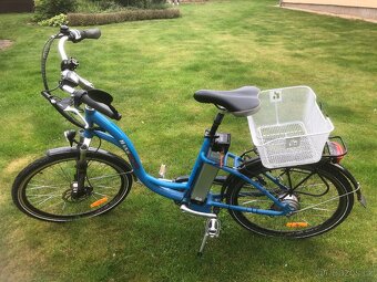 HANSCRAFT elektrokolo Metropolis modrý - 8