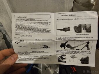 Akumulátorový křovinořez/sekačka/nůžky - 8