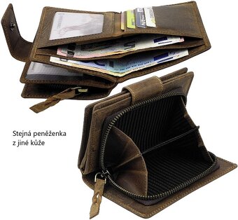 L&B Collection dámská kožená peněženka - NOVÁ - 8