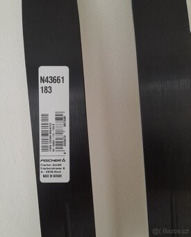 Běžky Fischer s vázáním SNS + hůlky, d. 183 - 8