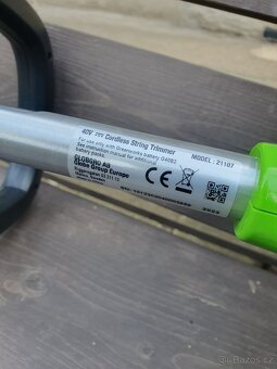 Greenworks aku strunová sekačka - 8