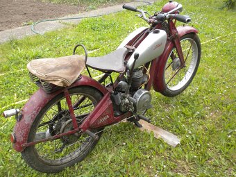 JAWA VILLIERS (chobot)r.v.1933 bez dokladů motor v chodu - 8