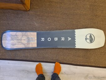 Arbor snowboard Crosscut Camber 158cm a vázání, nový set - 8