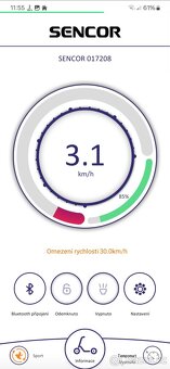 Elektrokoloběžka SENCOR Scooter ONE - 8