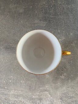 Vintage porcelánové hrníčky s podšálkem - 8