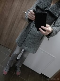 Dámský vlněný kabát Camaieu 36 - 8