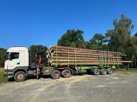 lesovůz Traktor Scania R420 6x6 + Epsilon 165Z + Umikov - 8