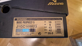 Běžecké boty Mizuno Wave Prophecy, vel. 43, 28cm,  nové - 8