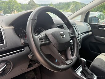Seat ALHAMBRA 2.0 TDi DSG LED NAVI KAMERA WEBASTO 7 MÍST - 8