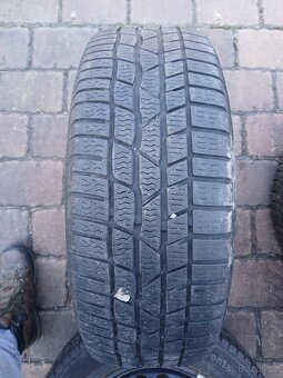 Plechová kola,sada,5x112,ET33,Conti,205/60 R16,2x7,5/2x6mm - 8