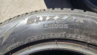 Zimní pneu 205/60/16 Bridgestone - 8