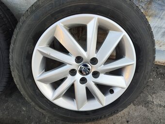 15"letní alu sada 5x100 origo Seat Ibiza 4 Fabia 3 Polo 6R - 8
