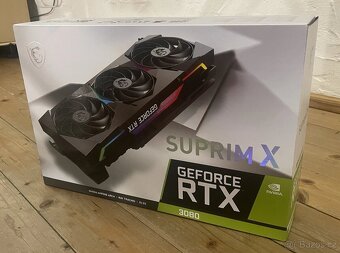 Prodám MSI GeForce RTX 3080 SUPRIM X 10G - 8